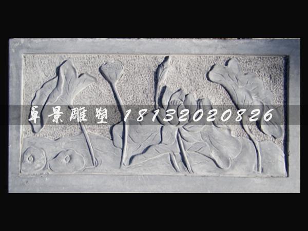 青石欄板浮雕，石頭欄板雕塑