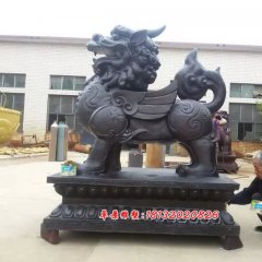 銅麒麟，銅雕麒麟，鑄銅麒麟雕塑