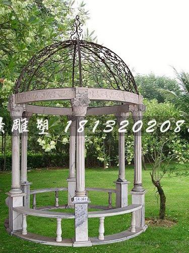 石頭涼亭，石雕涼亭
