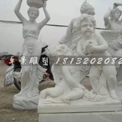 西方人物石雕，人物石雕