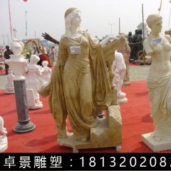 西方美女石雕，人物石雕