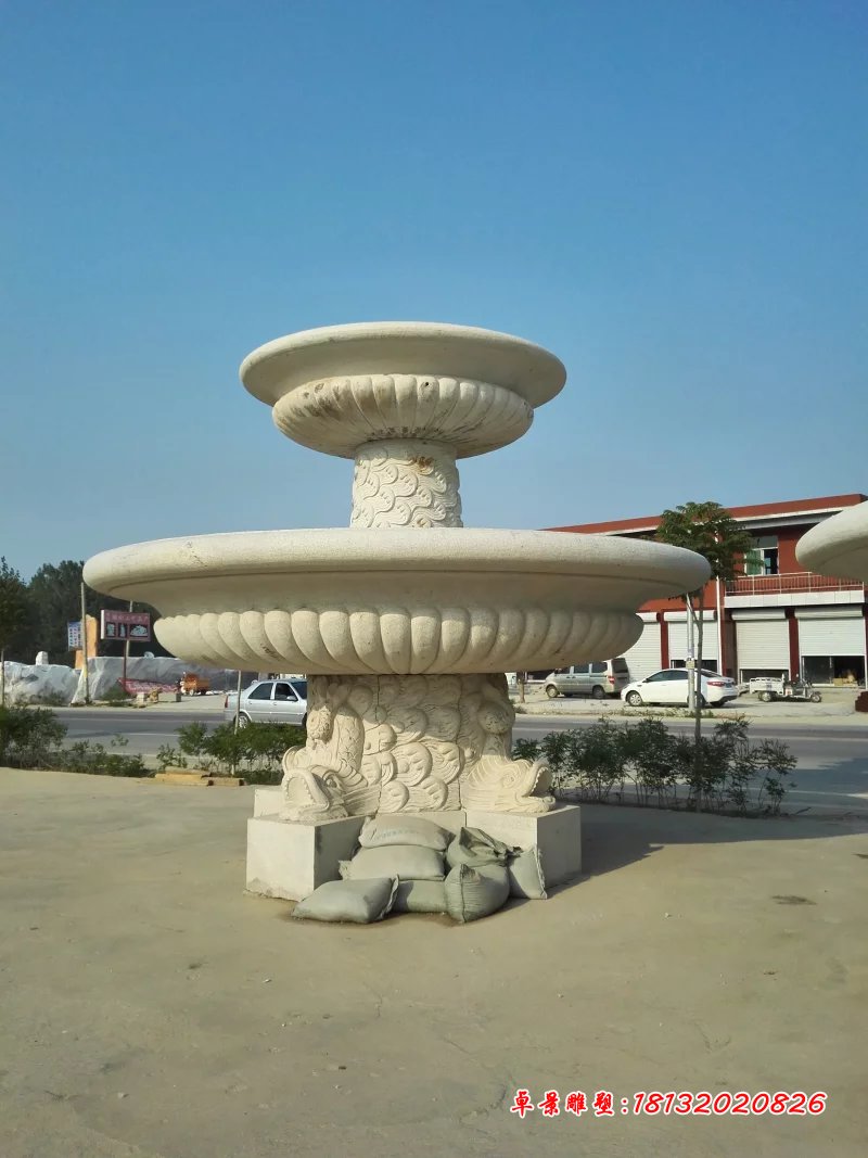 大理石噴泉,兩層石噴泉 (1)