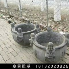 石水缸，仿古石水缸