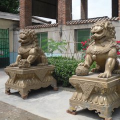 北京獅銅雕，獅子銅雕，鑄銅獅子雕塑