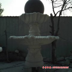 風(fēng)水球石雕，兩層風(fēng)水球雕塑
