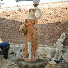 陽光女神噴泉，人物噴泉