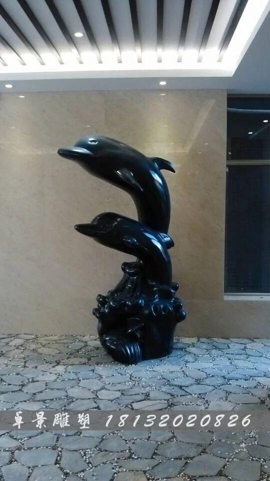 海豚銅雕，動(dòng)物銅雕 (1)