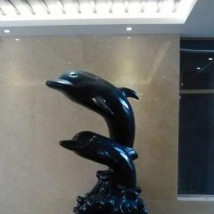 海豚銅雕，動(dòng)物銅雕