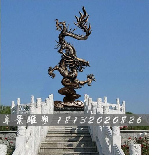 銅雕龍，鑄銅龍銅雕