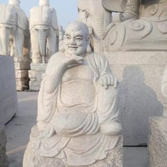 十八羅漢石雕，漢白玉十八羅漢雕塑