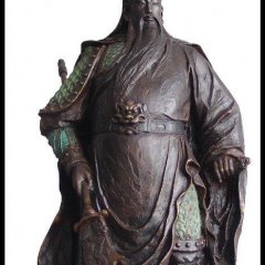 關(guān)公銅雕，關(guān)帝銅雕，關(guān)帝圣像銅雕