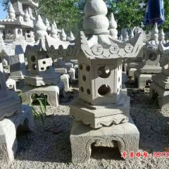 石燈，大理石石燈雕塑