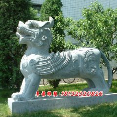 獨角獸石雕，神獸石雕