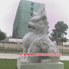 獨(dú)角獸石雕，法院獨(dú)角獸雕塑