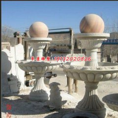 風(fēng)水球噴泉，石雕噴泉雕塑