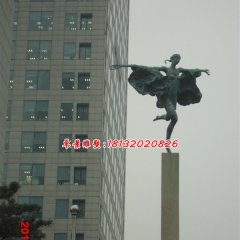 銅雕人物雕塑，廣場(chǎng)女神銅雕