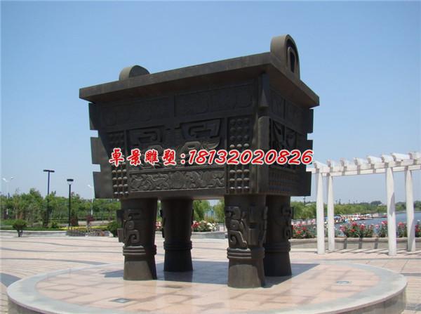 銅鼎，銅盛鼎，四方銅鼎