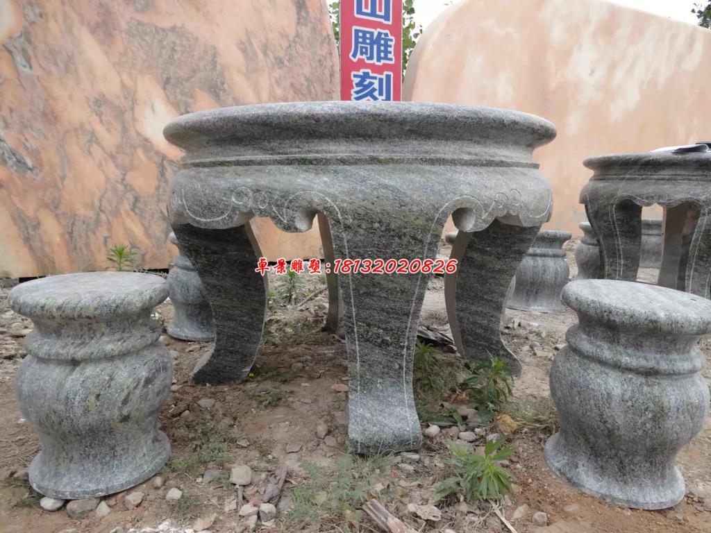 石桌凳，青石桌凳 (5)