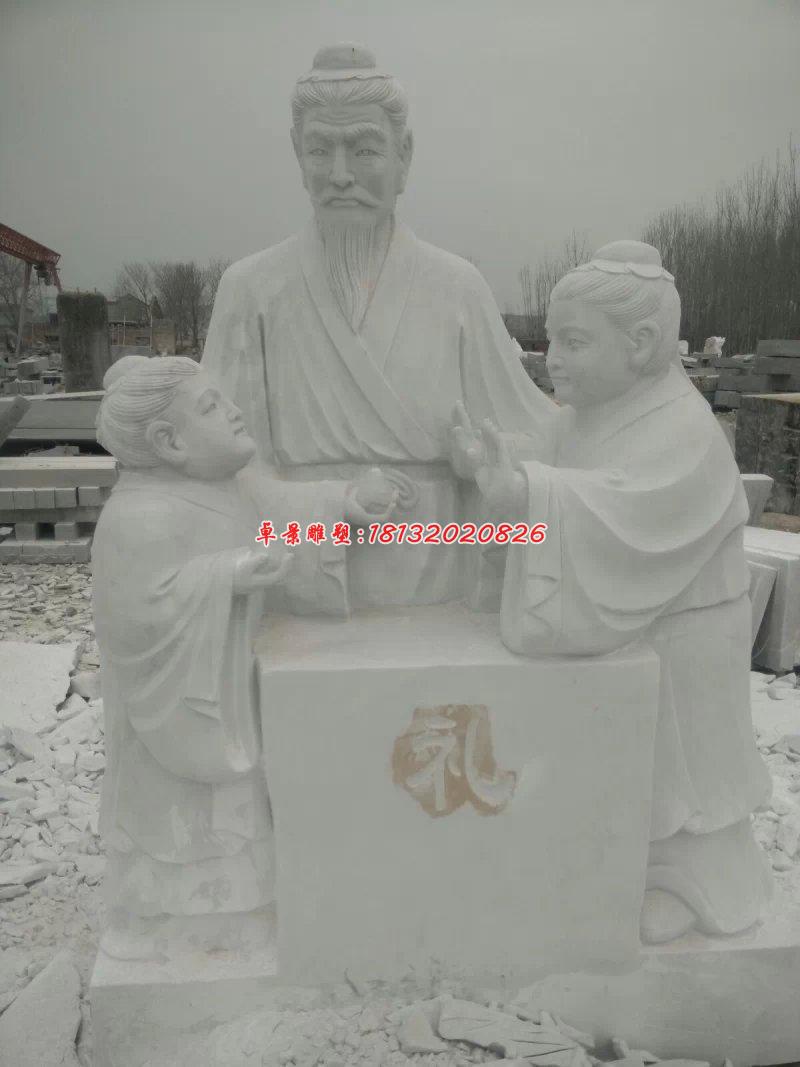 禮樂(lè)射御書(shū)數(shù)石雕，古代六藝石雕 (5)