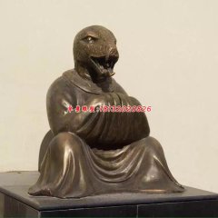 銅雕十二生肖，公園生肖銅雕