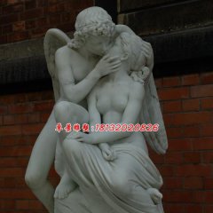 愛神石雕，漢白玉西方人物石雕
