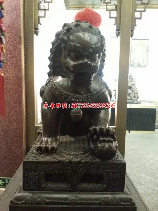 北京獅銅雕，鑄銅獅子雕塑 (1)