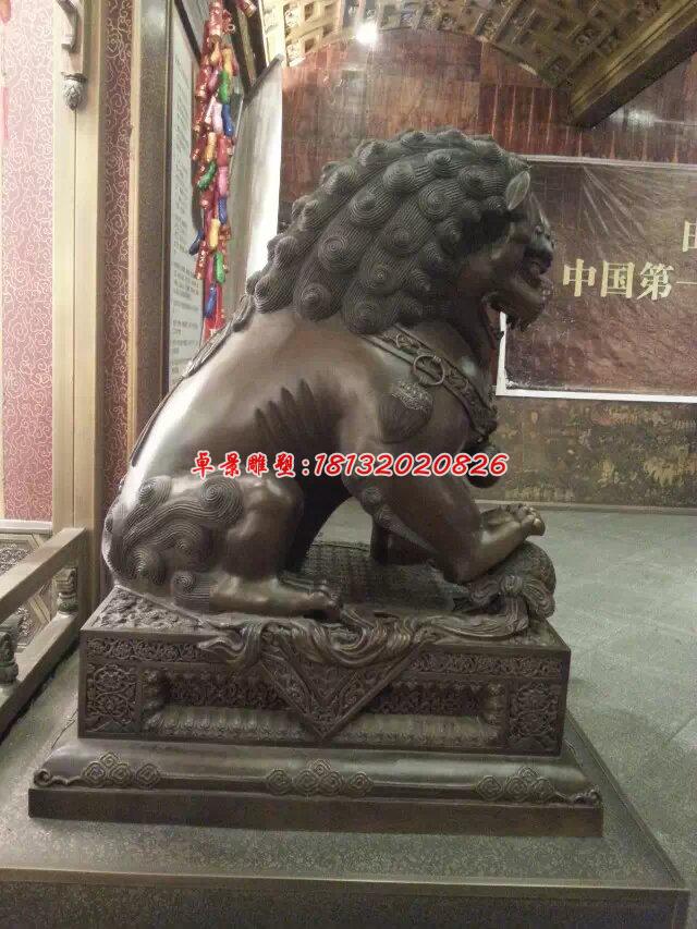 北京獅銅雕，鑄銅獅子雕塑 (3)