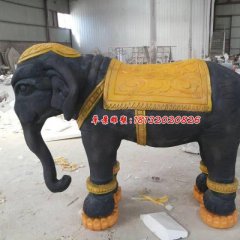 玻璃鋼大象雕塑，玻璃鋼動(dòng)物雕塑