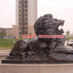銅獅子，西洋獅子銅雕