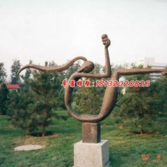 母子銅雕，公園景觀銅雕
