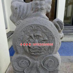 抱鼓石，獅子石門墩