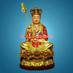 玻璃鋼地藏王雕塑，玻璃鋼彩繪佛像