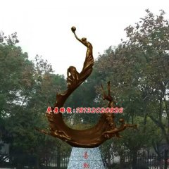 善動(dòng)銅雕，廣場(chǎng)景觀銅雕