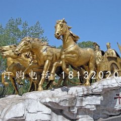 銅馬雕塑，鑄造銅馬，馬雕塑