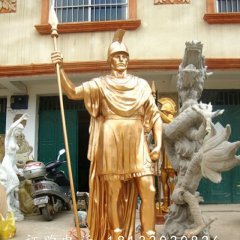 玻璃鋼羅馬勇士雕塑，玻璃鋼人物雕塑