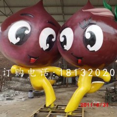 玻璃鋼卡通雕塑，玻璃鋼抽象雕塑