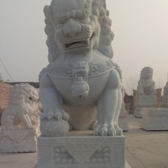 北京獅石雕，大型北京獅石雕