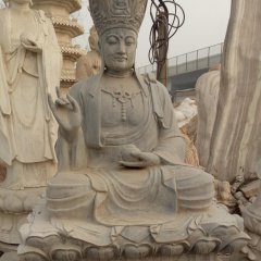 青石地藏王，地藏菩薩雕塑