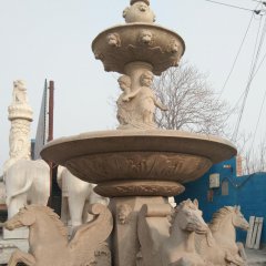 石雕噴泉，歐式噴泉，大理石噴泉