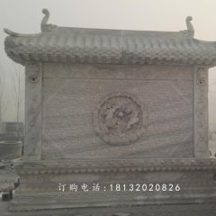 影壁石雕，大理石照壁雕塑
