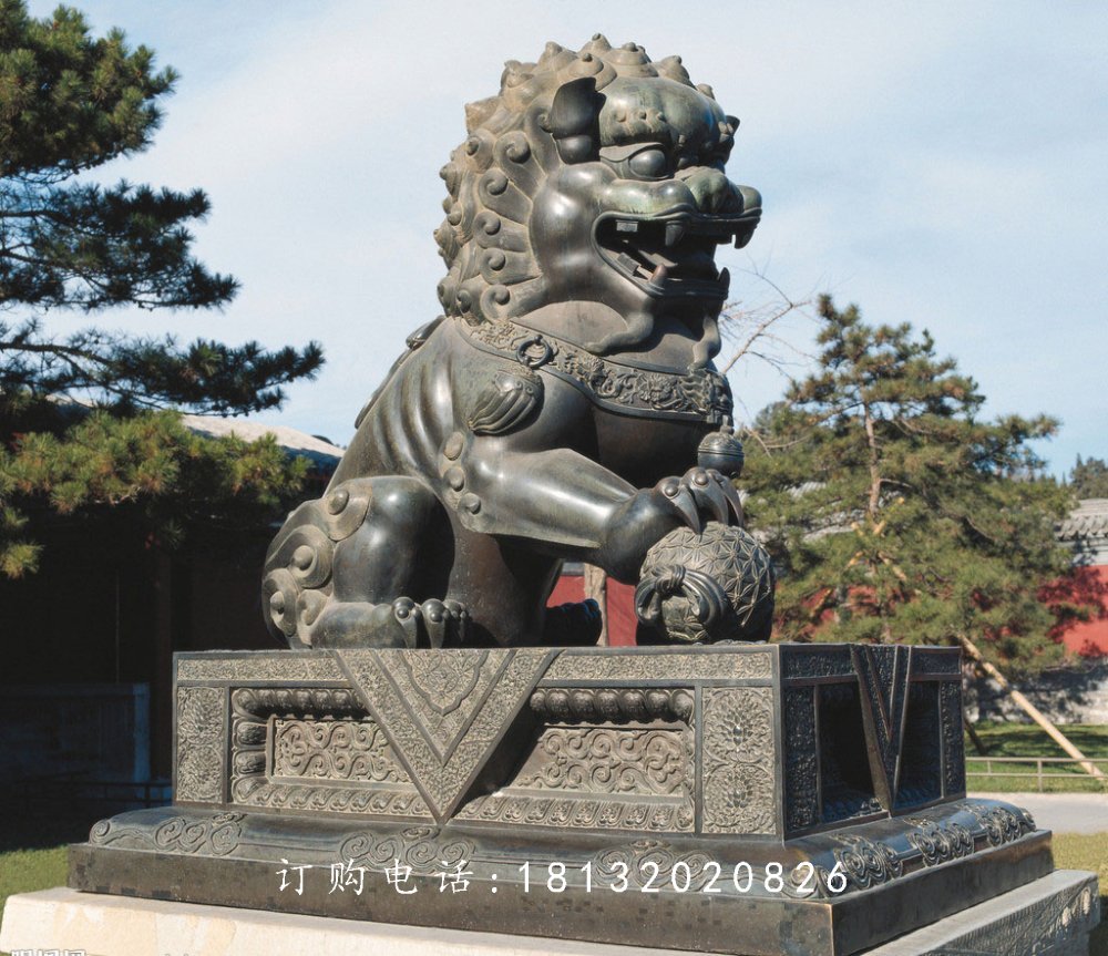 銅雕獅子，銅雕動(dòng)物雕塑
