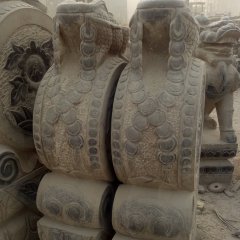 金蟾石雕門墩，仿古石門墩，石雕抱鼓石
