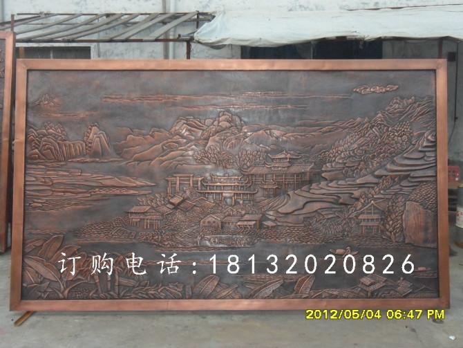 浮雕畫，廣場銅浮雕
