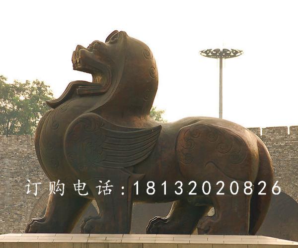 貔貅銅雕，廣場(chǎng)神獸銅雕