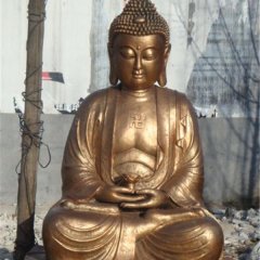 釋迦牟尼佛銅雕，寺廟銅佛像