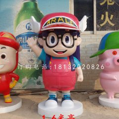 玻璃鋼卡通人物，阿拉蕾雕塑
