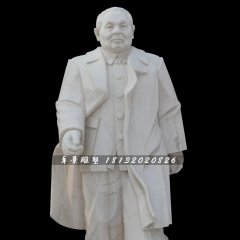 鄧小平石雕，廣場漢白玉偉人雕塑