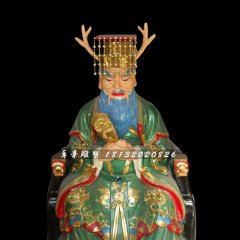 龍王雕塑，玻璃鋼彩繪神仙