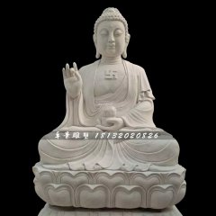 如來佛石雕，大理石佛像雕塑