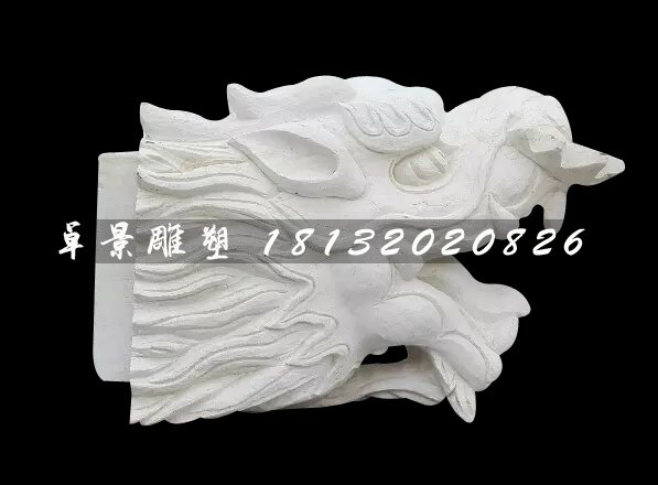 龍頭石雕，大理石噴水龍頭雕塑